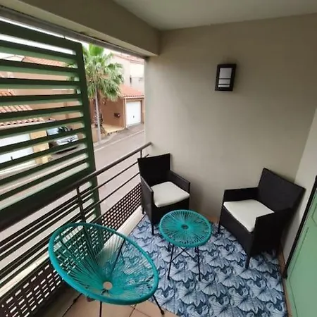 T2 2/6 P Clim Vue Mer Piscine Parking Prive Tout A Pied Collioure Exterior photo