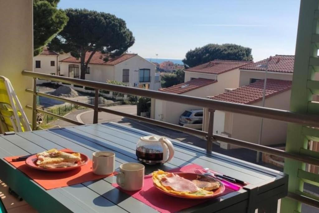 T2 2/6 P Clim Vue Piscine Parking Prive A Pied * Collioure